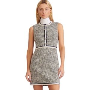 New Veronica Beard Tweed Julie Dress in Blue